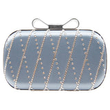 Fifi Small Crystal Bow Clutch