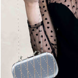 Fifi Small Crystal Bow Clutch