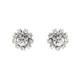 Greta Large Crystal Stud Earrings