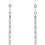 Heather Metal Fringe Earrings