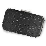 Hadley Crystal Polka Dot Clutch