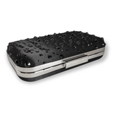 Hadley Crystal Polka Dot Clutch