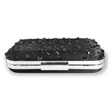 Hadley Crystal Polka Dot Clutch