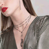 Hunter Frince Lariat Necklace