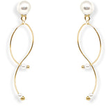 Lulu Infinity Pearl Earrings