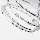 Miranda Crystal Wrap Cuff Bracelet